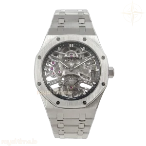 Audemars Piguet Royal Oak Skeleton Tourbillon SS 26735 APPF on SS Bracelet