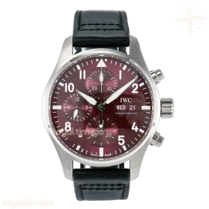 IWC Pilot’s Watch IW388107 BLSF Performance Chronograph 41mm Chinese New Year Special Edition SS Red Dial On Black Rubber Strap A7750 to 69385