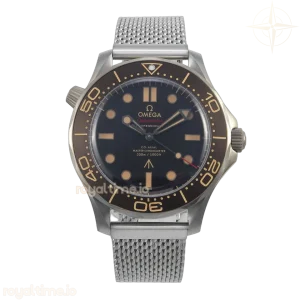 Omega Seamaster 300 "No Time to Die" Limited Edition S+F on Titanium Mesh Bracelet SA8806