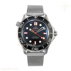 Omega Seamaster 300M Diver SS ORF Black/Orange Dial on SS Mesh Bracelet OR8806