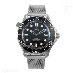 Omega Seamaster 300M Diver SS ORF Black Wave Dial on SS Mesh Bracelet OR8806