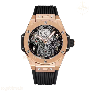 Hublot Classic Fusion Tourbillon 45mm Skeleton Dial in Rose Gold