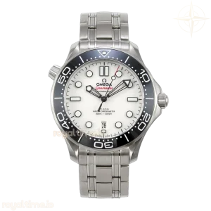 Omega Seamaster Diver 300M SS ORF Black Ceramic White Dial on SS Bracelet OR8800