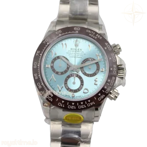 Daytona 116506 Platinum Ice Blue Dial with Arabic Markers