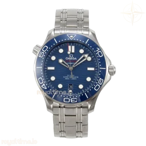 Omega Seamaster Diver 300M SS ORF Blue Ceramic Blue Dial on SS Bracelet OR8800