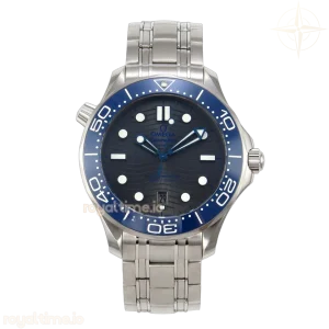 Omega Seamaster Diver 300M SS ORF Blue Ceramic Gray Dial on SS Bracelet OR8800