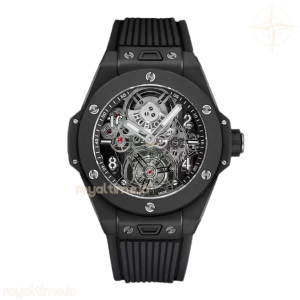 Hublot Classic Fusion Tourbillon 45mm with Ceramic Bezel Skeleton Dial in Ceramic