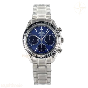 Omega Speedmaster Racing Master SS HKF Blue/Black Dial on SS Bracelet A7750