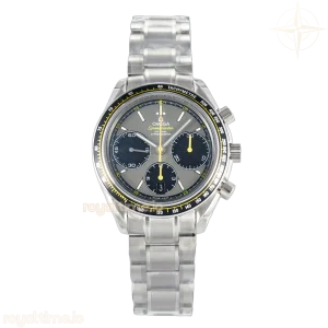 Omega Speedmaster Racing Master SS HKF Gray/Black Dial on SS Bracelet A7750