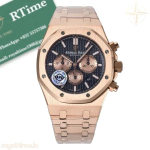Audemars Piguet Royal Oak Chrono 41mm 26331 RG APSF Blue/RG Dial on RG Bracelet A2385