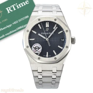Audemars Piguet Royal Oak 15500 SS APSF Blue Dial on SS Bracelet SA4302 V3 (Free Sprung)