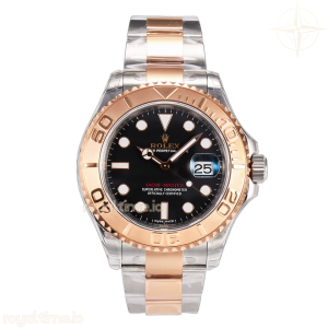 Yacht-Master 116623 904L Steel VSF Brown Dial on SS/RG Bracelet VS3135