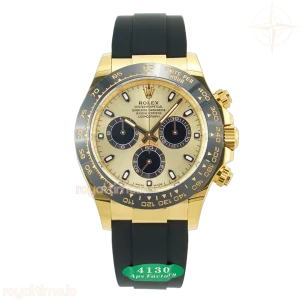 Daytona 116518 APS 904L SS Case YG Dial on Oysterflex Strap SH4130 (Gain Weight)