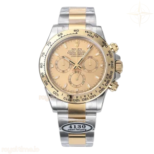Daytona 116519 Champagne Dial in Steel/Yellow Gold