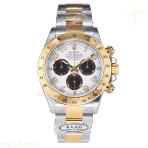 Daytona 116519 White Dial in Yellow Gold