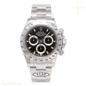 Daytona 116520 Clean 904L SS Case and Bracelet Black Dial SA4130 V3