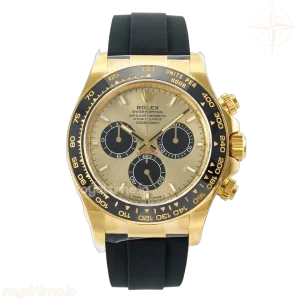 Daytona 126518 Clean YG YG Dial on Oysterflex Rubber Strap SH4131