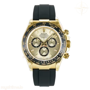 Daytona 126518 QF YG Dial on Oysterflex Strap QF4131 V10 (48 Hours Power Reserve)