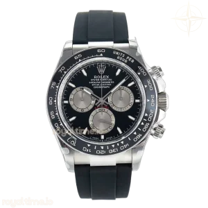 Daytona 126519 QF Black/Silver Dial on Oysterflex Strap SH4131 V5