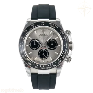 Daytona 126519 QF Gray/Black Dial on Oysterflex Strap SH4131 V5