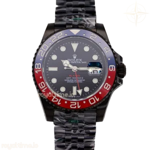 Blaken GMT Master II "Pepsi" 116719BLRO PVD Black