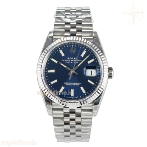 DateJust 36 126234 904L SS VSF Blue Dial on Jubilee Bracelet VS3235