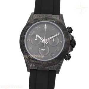 Daytona DIW All Black Carbon with Numeral Markers