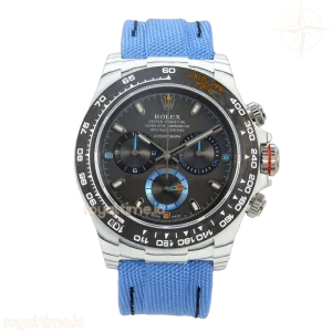 Daytona DIW Carbon N6F Black Dial on Blue Nylon Strap DD4801