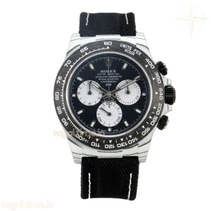 Daytona DIW Carbon N6F Blue/White Dial on Black Nylon Strap DD4801