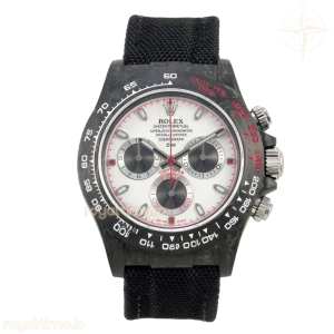 Daytona DIW Carbon N6F White Dial on Black Nylon Strap DD4801