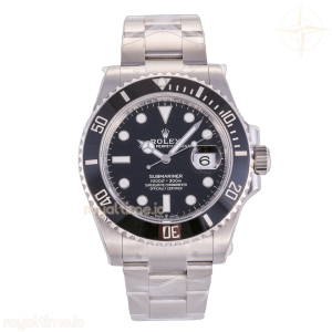 Submariner 41mm 126610 LN Black RF 904L SS Case and Bracelet JH3285 (Free Sprung)