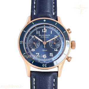 Blancpain Air Command Blue Dial Ref. AC03 36B40 63B
