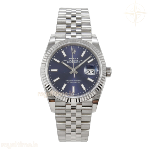 DateJust 36 SS 126234 ARF Blue Stick Dial on Jubilee Bracelet DD3235