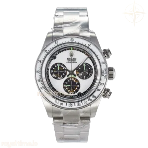 Daytona SS ADGF White Skeleton Dial on SS Bracelet SA4130
