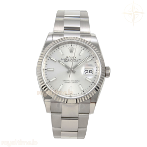 DateJust 36 SS 126234 ARF Silver Stick Dial on Oyster Bracelet DD3235