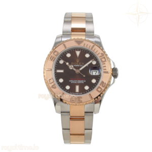 Yacht-Master 268621 SS/RG 37mm CSF Brown Dial on SS/RG Bracelet Cal.2236