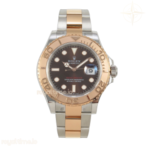 Yacht-Master 126623 904L Steel EWEF Brown Dial on SS/RG Bracelet A3135
