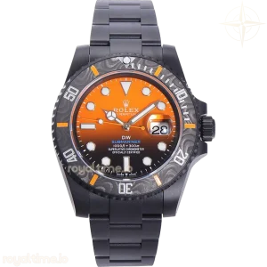 DIW Submariner Black/Orange Dial