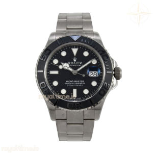 Yacht-Master 226627 Titanium GOLD Maker Black Dial on Titanium Bracelet JH3235 V18 (Free Sprung)