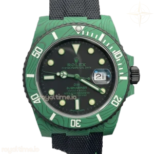 DIW Submariner Green Carbon