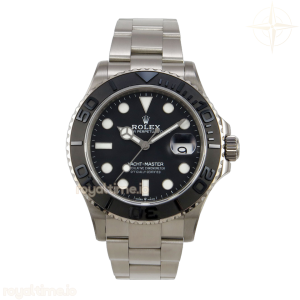 Yacht-Master 226627 Titanium QF Black Dial on Titanium Bracelet JH3235 V18 (Free Sprung)