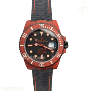 DIW Submariner Red Carbon