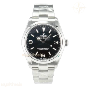 Explorer 36 904L Steel KRF Black Dial on SS Bracelet PT5000 V2
