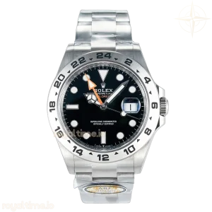 Explorer II 42mm 226570 904L SS ARF Black Dial on Bracelet SH3285
