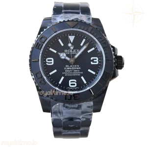 Blaken Submariner "Explorer I" Dial with White Numerals Marker