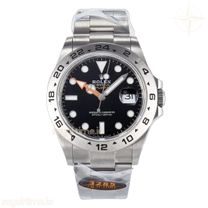 Explorer II 42mm 226570 904L SS QF Black Dial on Bracelet SH3285-2 CHS