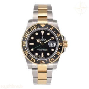 GMT Master II 116713LN in Yellow Gold and Steel