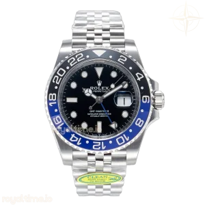 GMT-Master II 126710 BLNR Clean Black/Blue Ceramic 904L Steel on Jubilee Bracelet DD3285