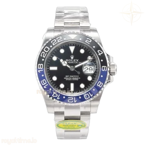 GMT-Master II 126710 BLNR Clean Black/Blue Ceramic 904L Steel on Oyster Bracelet DD3285 CHS