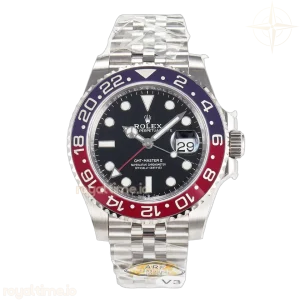 GMT-Master II 126710 BLRO Blue/Red Ceramic 904L ARF on Jubilee Bracelet SH3285 V3